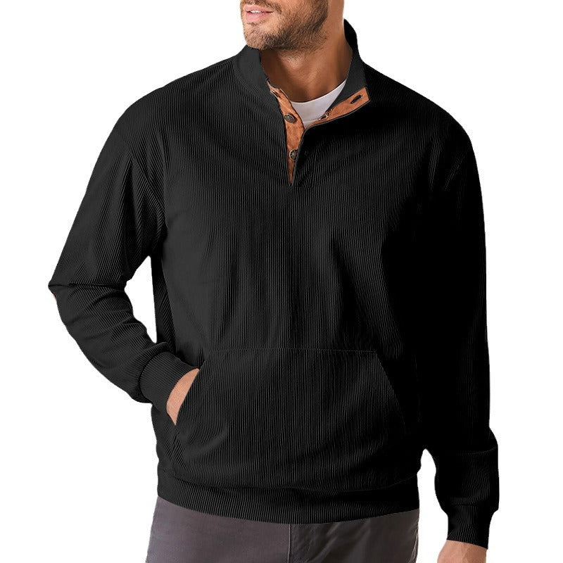 Mason Ridge | Men's Rib Half-Zip Sweater
