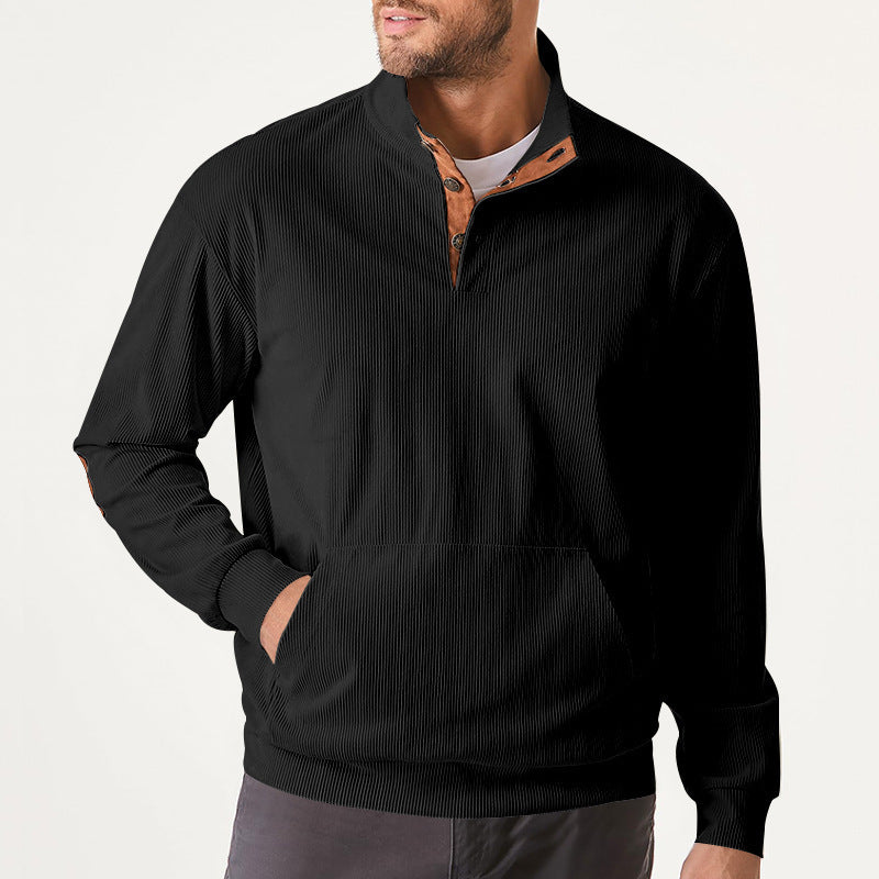 Mason Ridge | Men's Rib Half-Zip Sweater