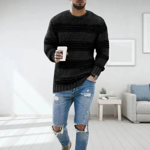 Sven™ Stylish Striped Men's Sweater