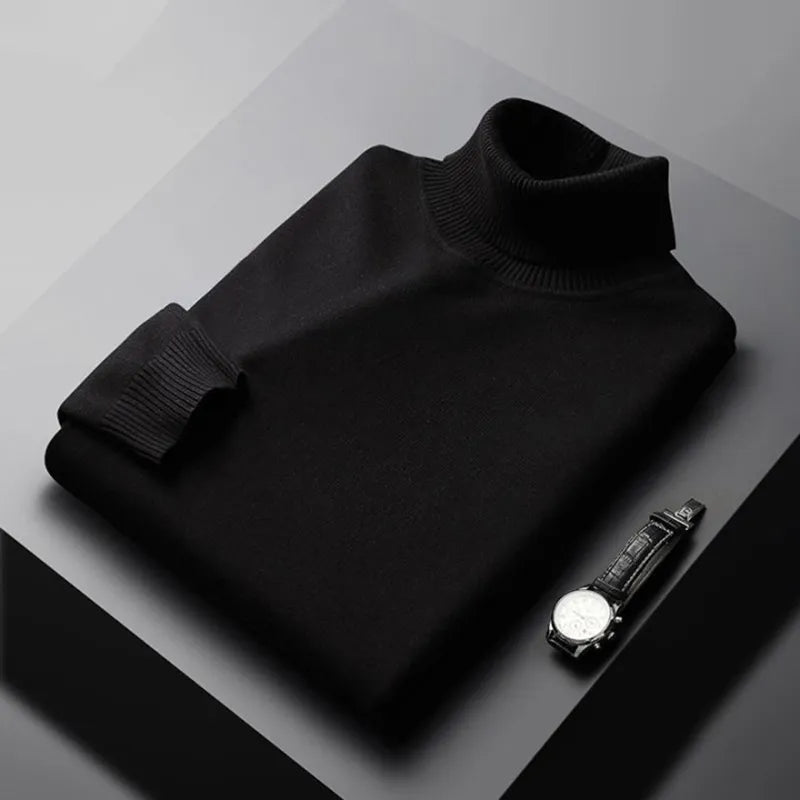 Men's Turtleneck™ with Collar and Luxurious Finish