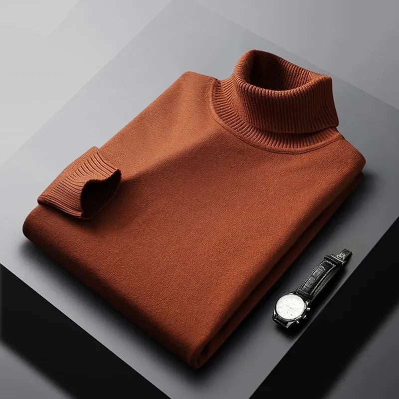 Men's Turtleneck™ with Collar and Luxurious Finish