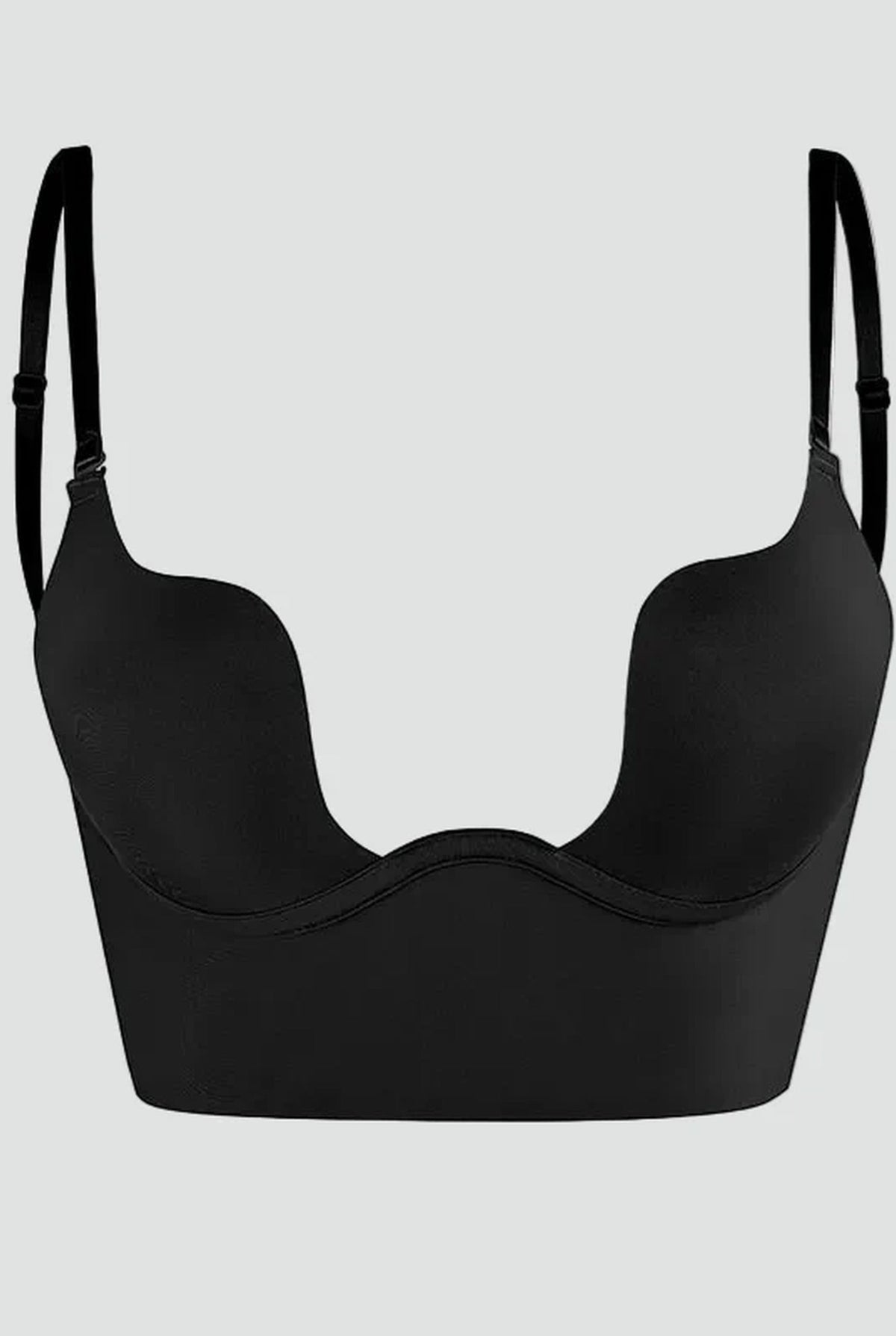 Seamless Backless Push Up Bra with Adjustable Straps for Women | Everyday Wear