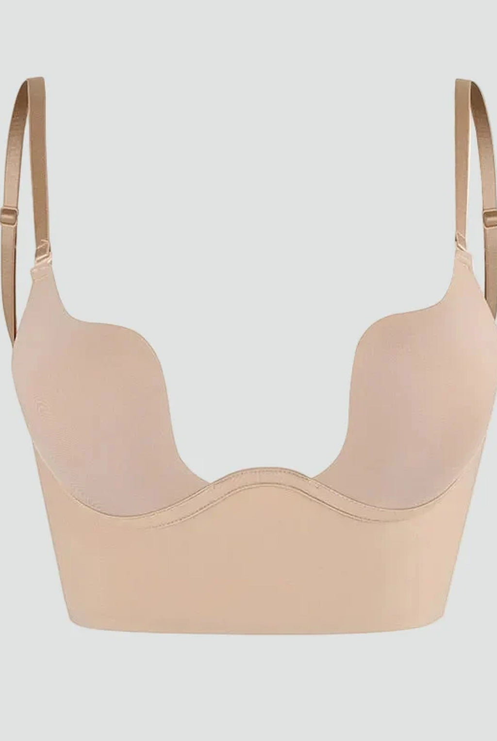 Seamless Backless Push Up Bra with Adjustable Straps for Women | Everyday Wear
