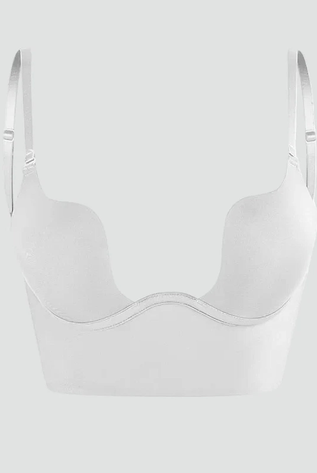 Seamless Backless Push Up Bra with Adjustable Straps for Women | Everyday Wear