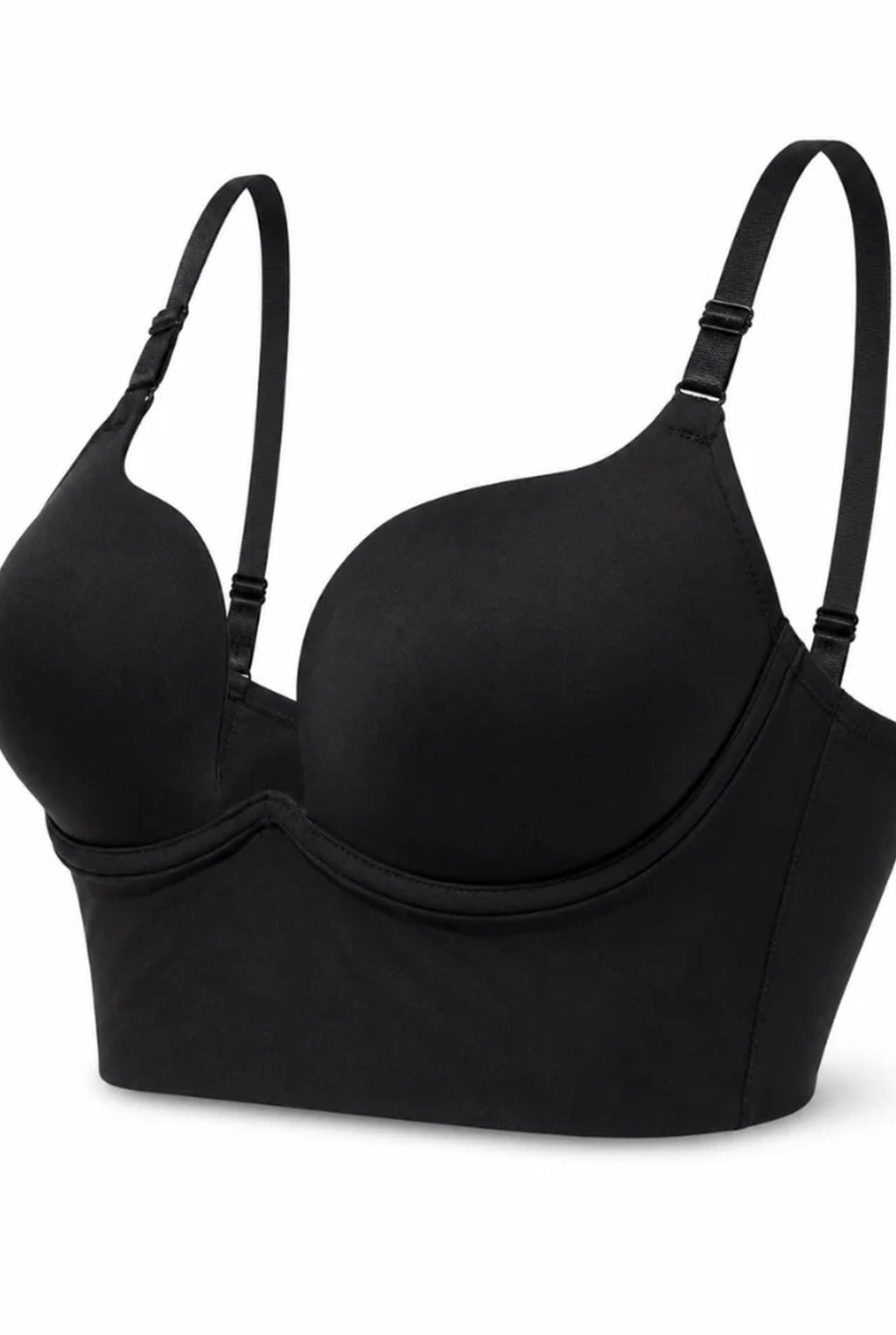 Seamless Backless Push Up Bra with Adjustable Straps for Women | Everyday Wear