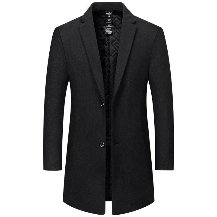 Men's Winter Coat | Extended Length for Cold Weather