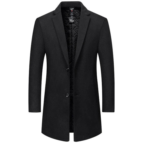 Men's Winter Coat | Extended Length for Cold Weather