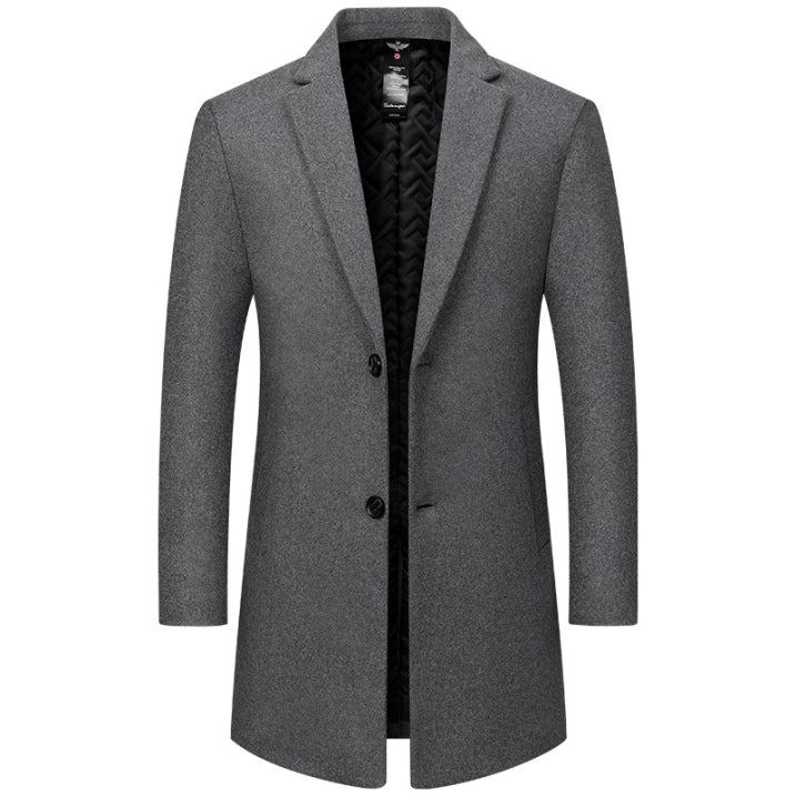 Men's Winter Coat | Extended Length for Cold Weather