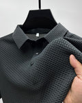 Mesh Short Sleeve Polo Shirt for Men | Breathable Fabric for Sport