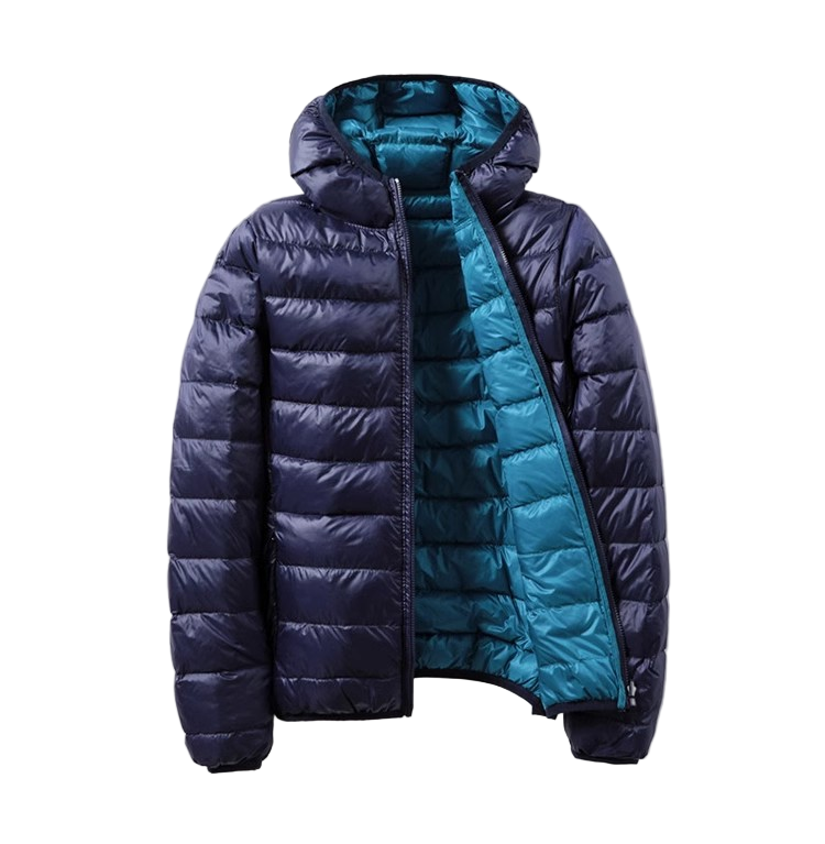 Women's Transitional Jacket | Reversible Design with Fixed Hood