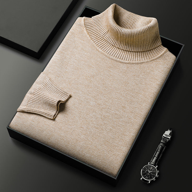 Men's Turtleneck™ with Collar and Luxurious Finish