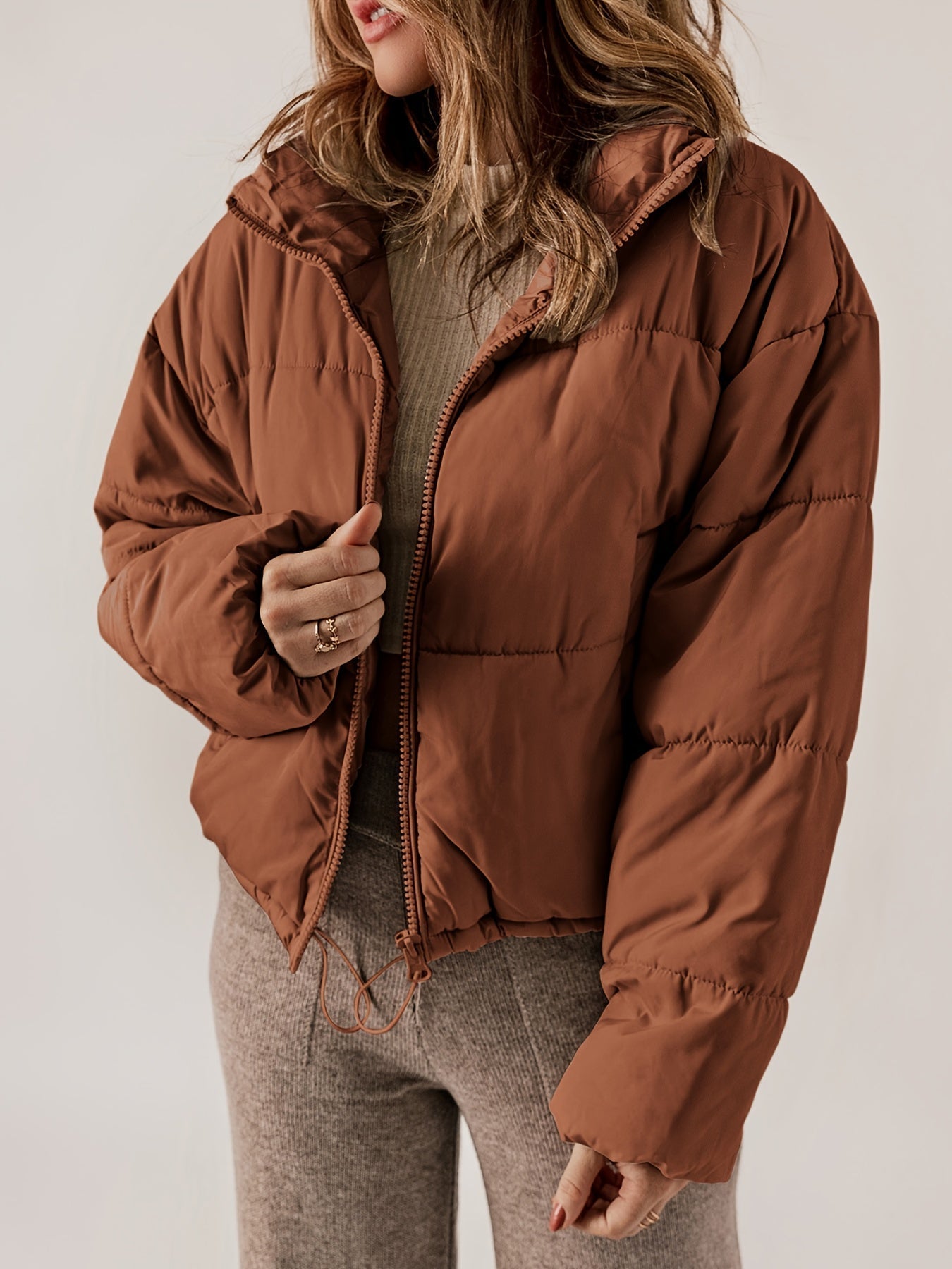 Women's Jacket | Loose Quilted Cut