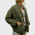 Lightweight Quilted Fitted Jacket for Women | Wrinkle Resistant