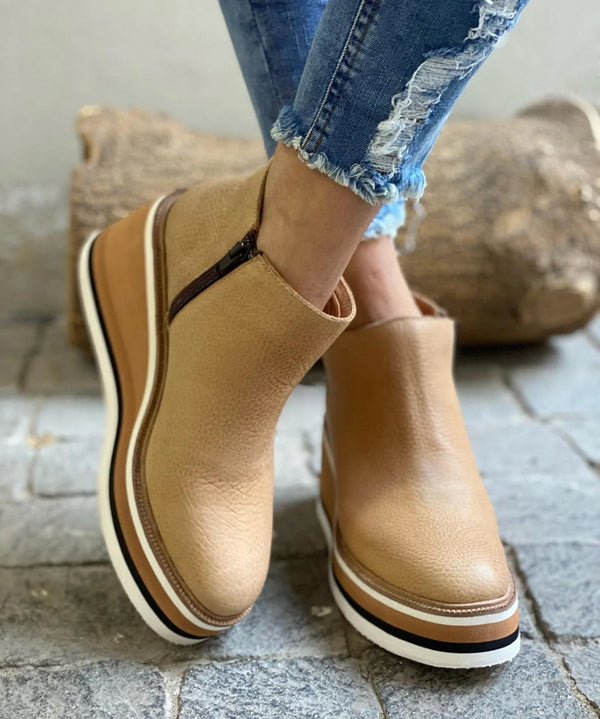 Lightweight Fall Ankle Boots for Women | Beige, Black, Khaki, Brown, Blue