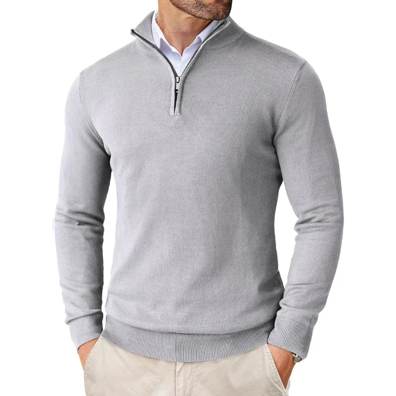 Classic™ Men's Sweater with Zipper