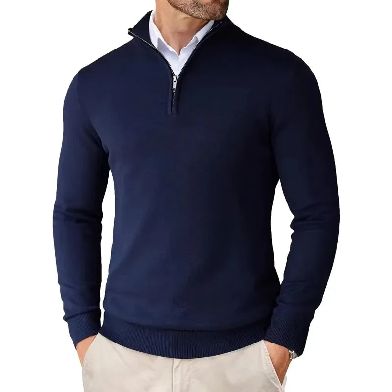 Classic™ Men's Sweater with Zipper