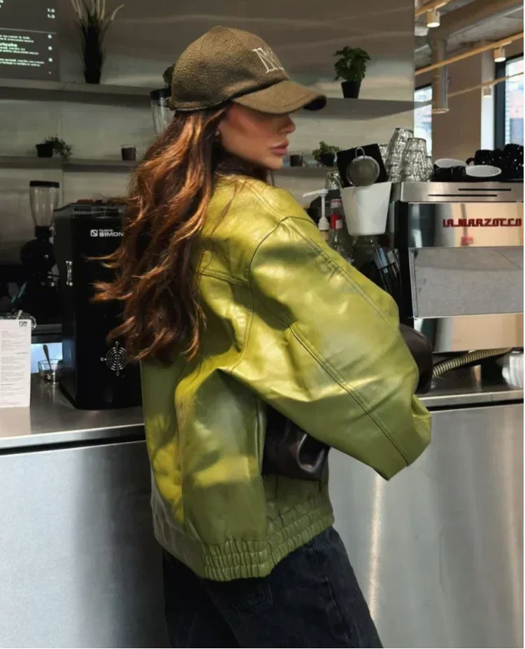 Women's Jacket | Loose Fit Snap Closure with Collar Casual Wear