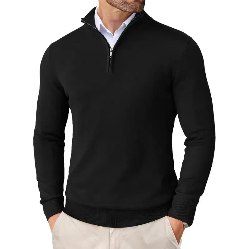 Classic™ Men's Sweater with Zipper