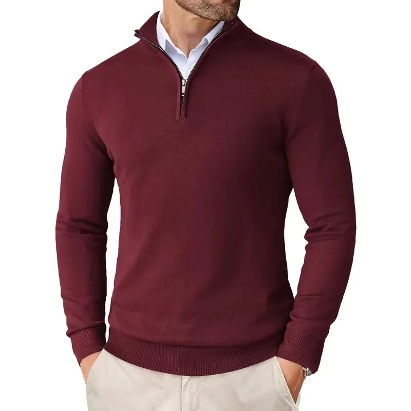 Classic™ Men's Sweater with Zipper