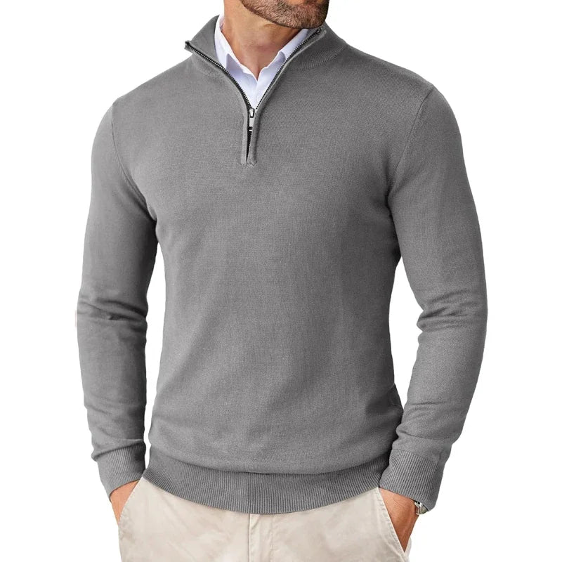 Classic™ Men's Sweater with Zipper