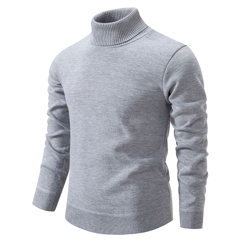 Wilbert™ Men's Turtleneck Sweater Made of Soft Knit Material
