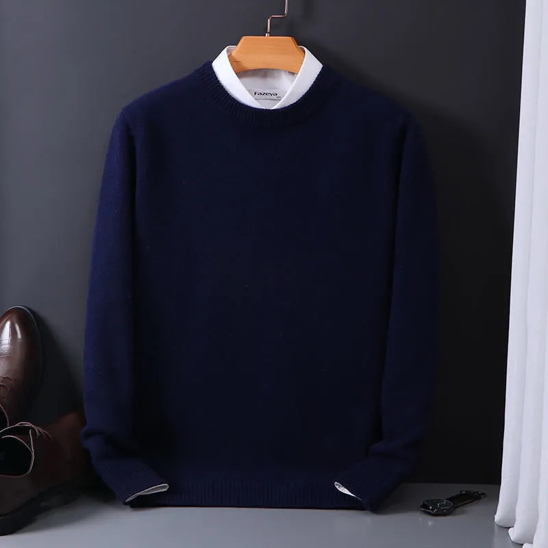 Lode™ Elegant Men's Sweater with Collar Detail