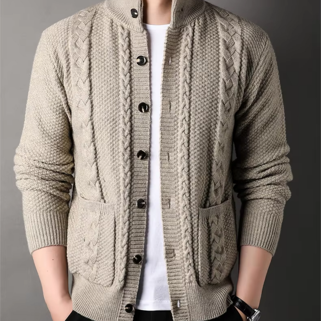 Raf™ Stylish Knitted Men's Cardigan