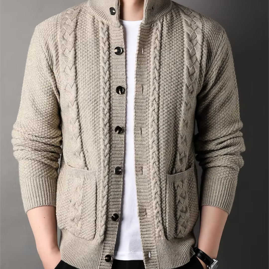 Raf™ Stylish Knitted Men's Cardigan