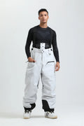 Waterproof Insulated Ski Pants with Suspenders and Zip Fly for Men | Snow Sports