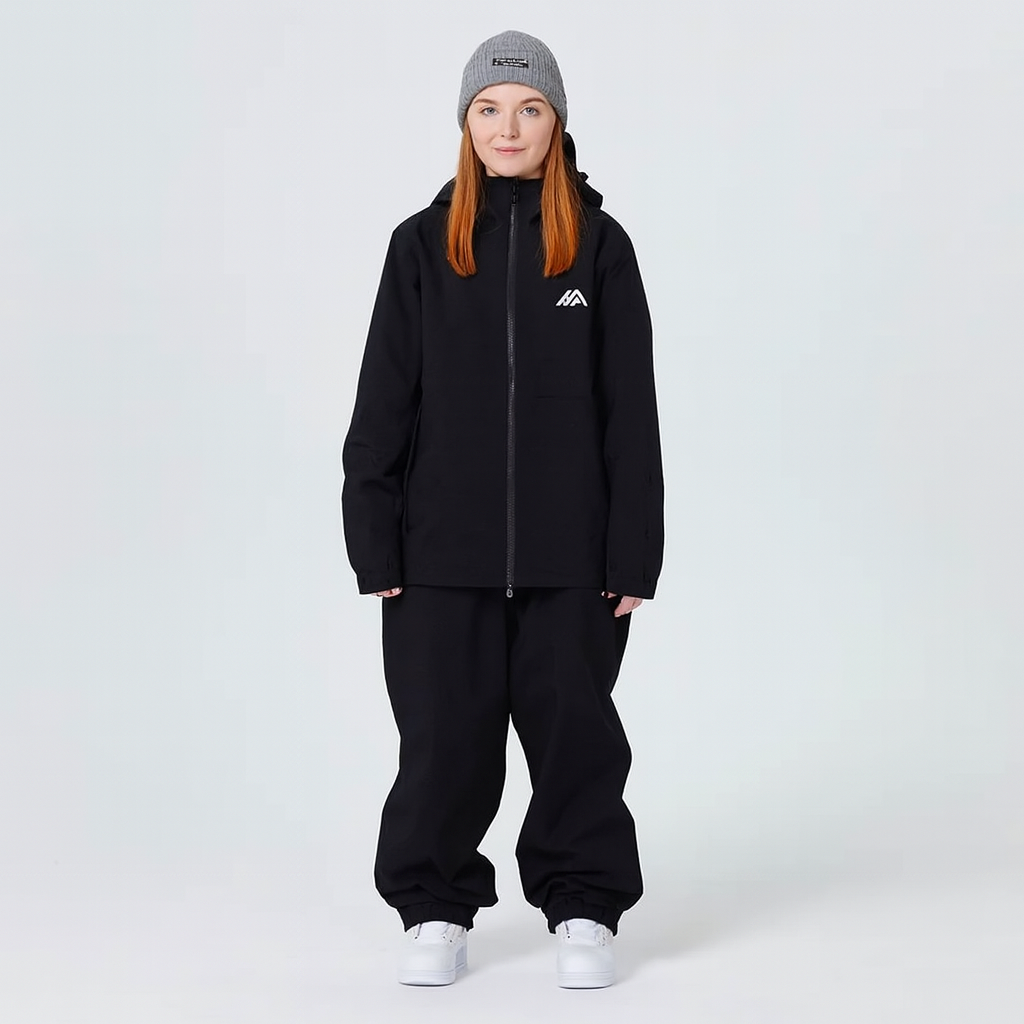 Winter Two Piece Ski Suit Jacket with Pants Set for Men and Women | Snowboard