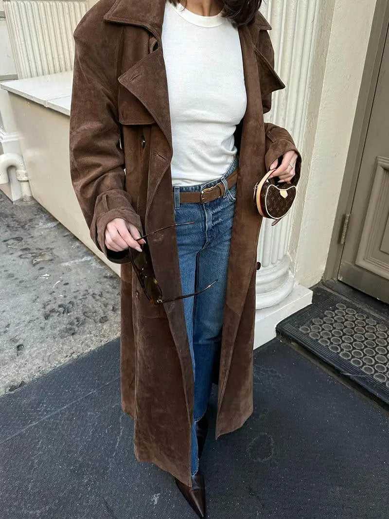 Women's Trench Coat | Classic Elegant Cut