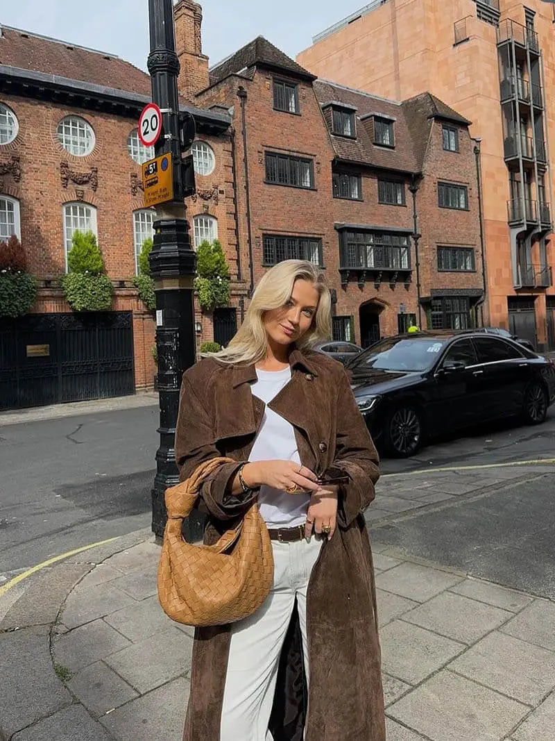 Women's Trench Coat | Classic Elegant Cut