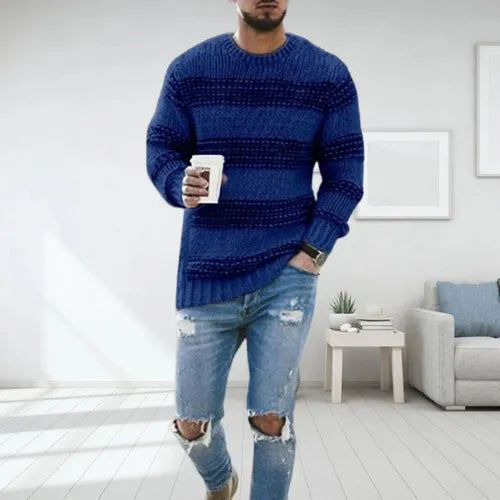 Sven™ Stylish Striped Men's Sweater