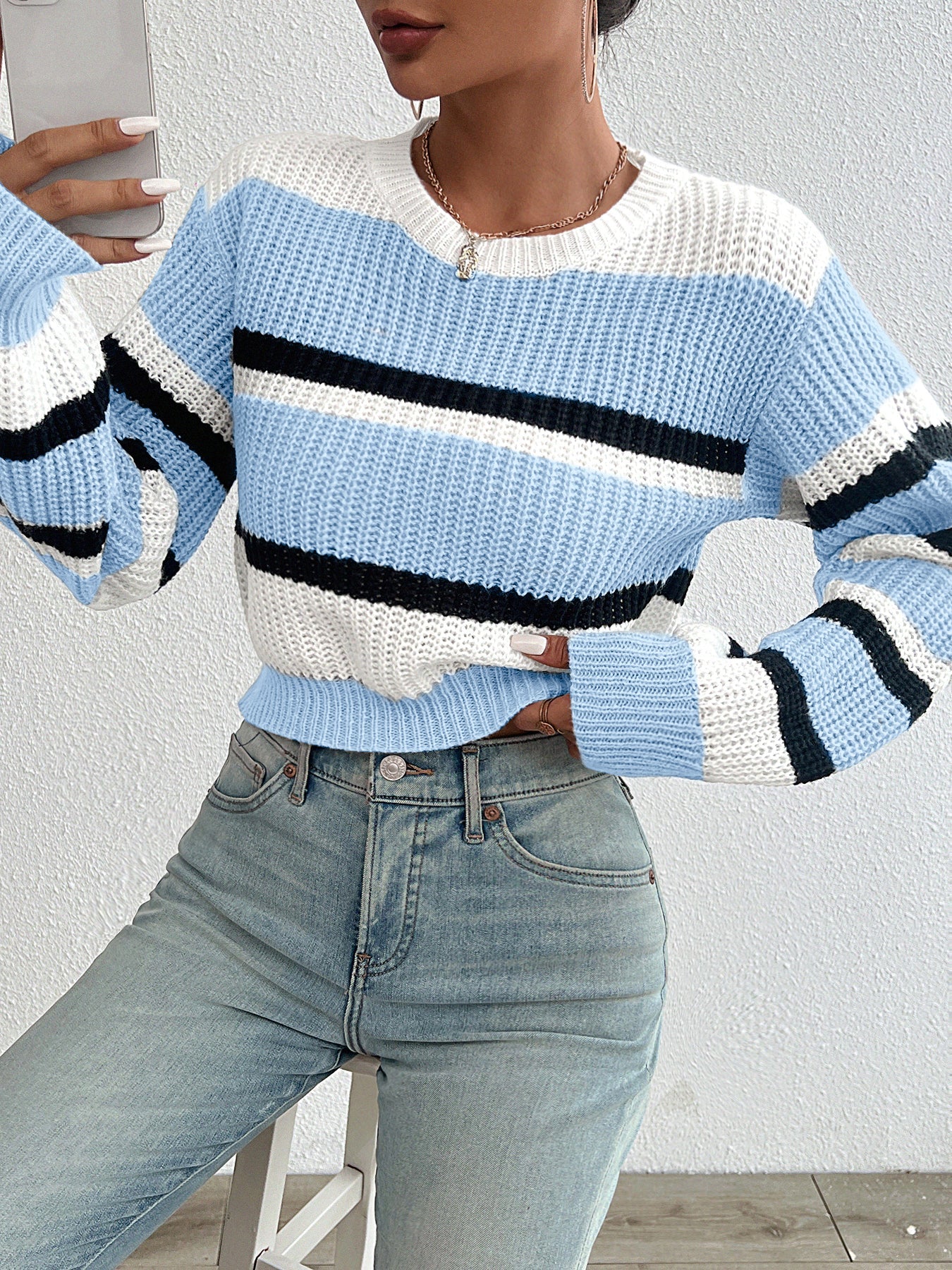 Faya™ Striped Women's Sweater
