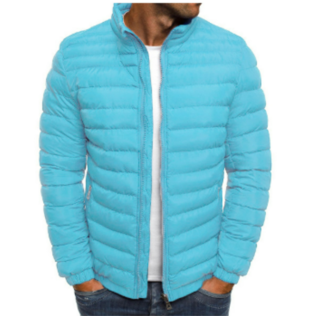 Insulated Winter Jacket with Pockets for Men | Cold Weather Outerwear