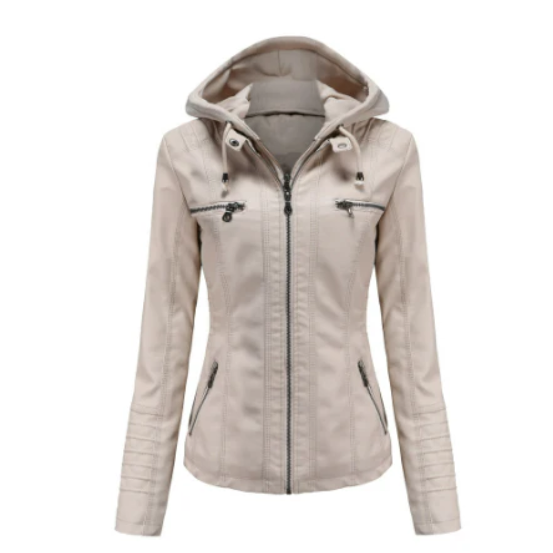 Warm Women's Jacket with Hood | Stylish Clothing, Modern Cut