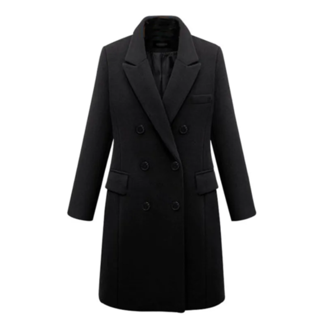 Women's Long Coat | Modern Winter Cut