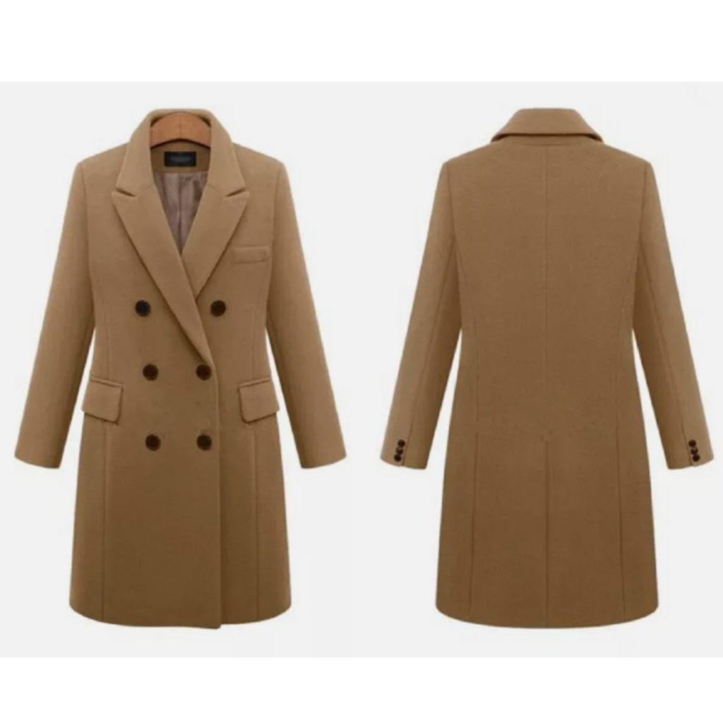 Women's Long Coat | Modern Winter Cut