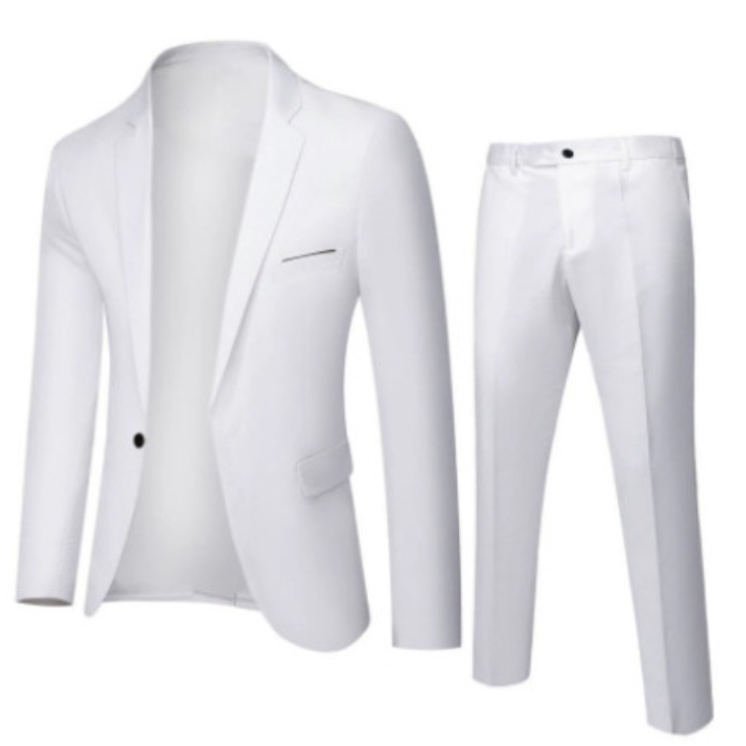 Classic Two-Piece Suit for Men | Wedding & Formal Occasions