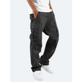 Wide Leg Multi Pocket Ankle Length Pants for Men | Everyday Casual Collection