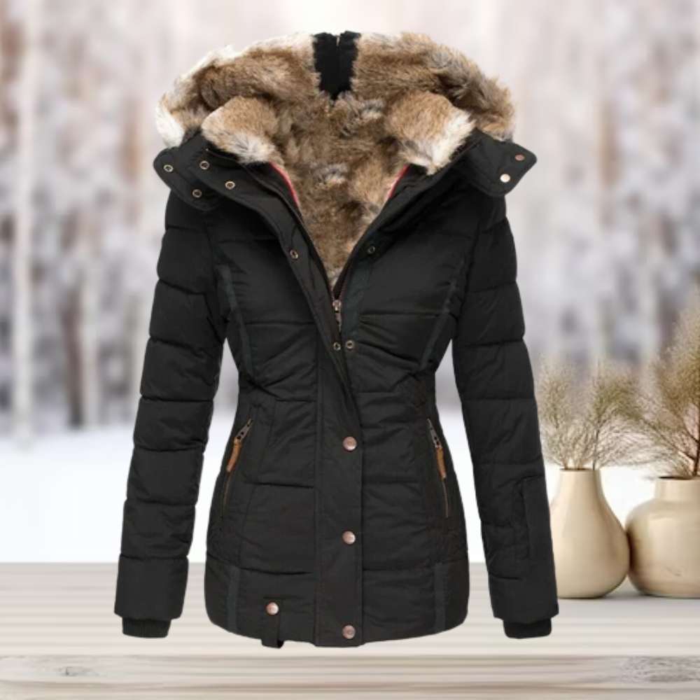 Women's Quilted Jacket | Fitted Warm Cut