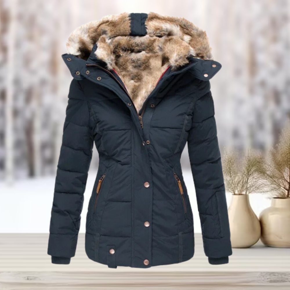 Women's Quilted Jacket | Fitted Warm Cut