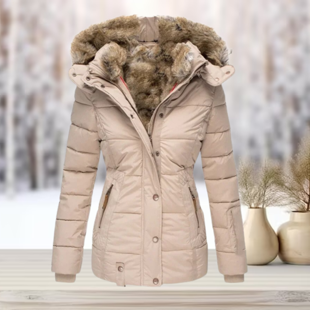 Women's Quilted Jacket | Fitted Warm Cut
