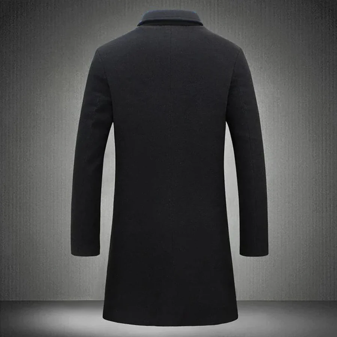 Men's Winter Coat | Long Style with Insulation and Relaxed Fit
