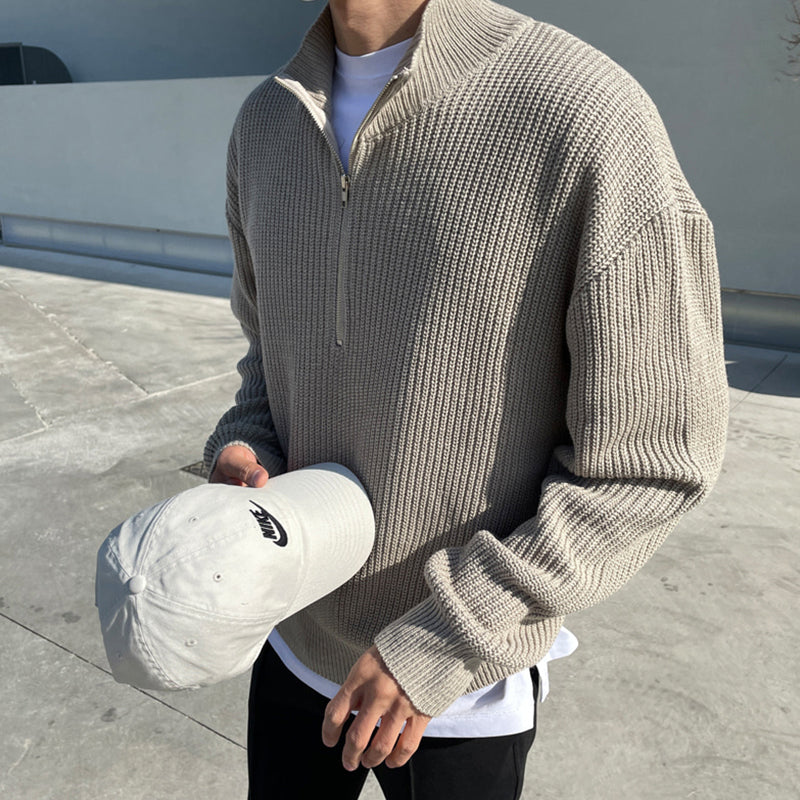 Valentijn van Gaal | Luxury Men's Sweater with High Collar