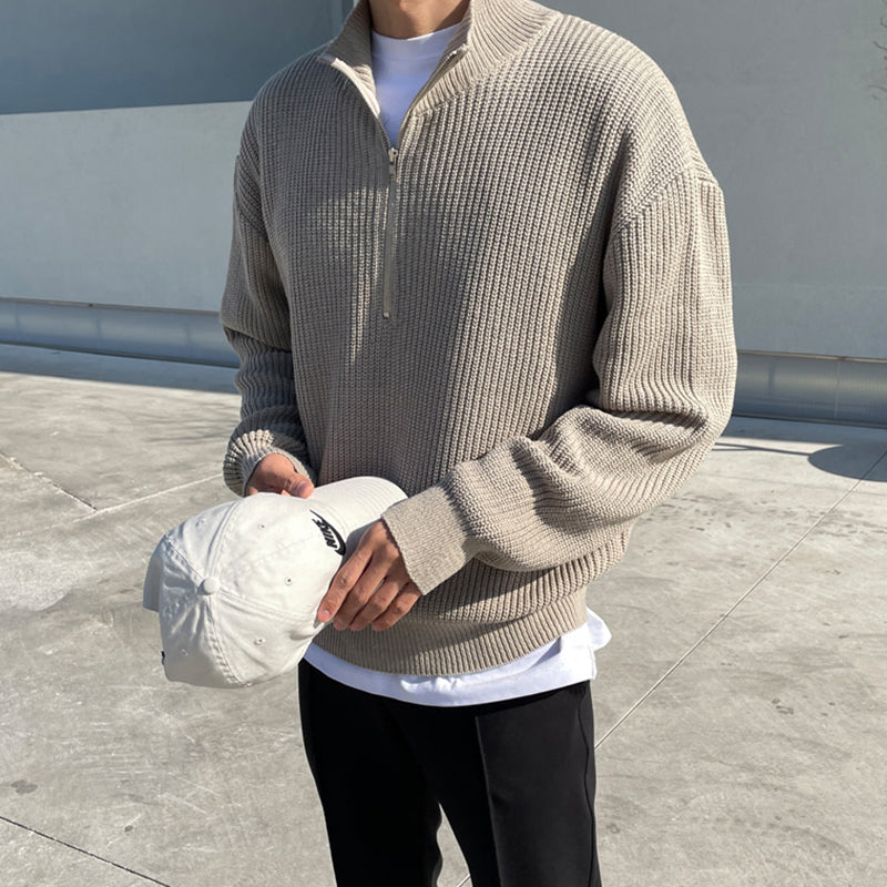 Valentijn van Gaal | Luxury Men's Sweater with High Collar