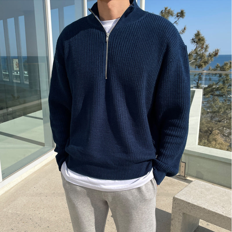 Valentijn van Gaal | Luxury Men's Sweater with High Collar