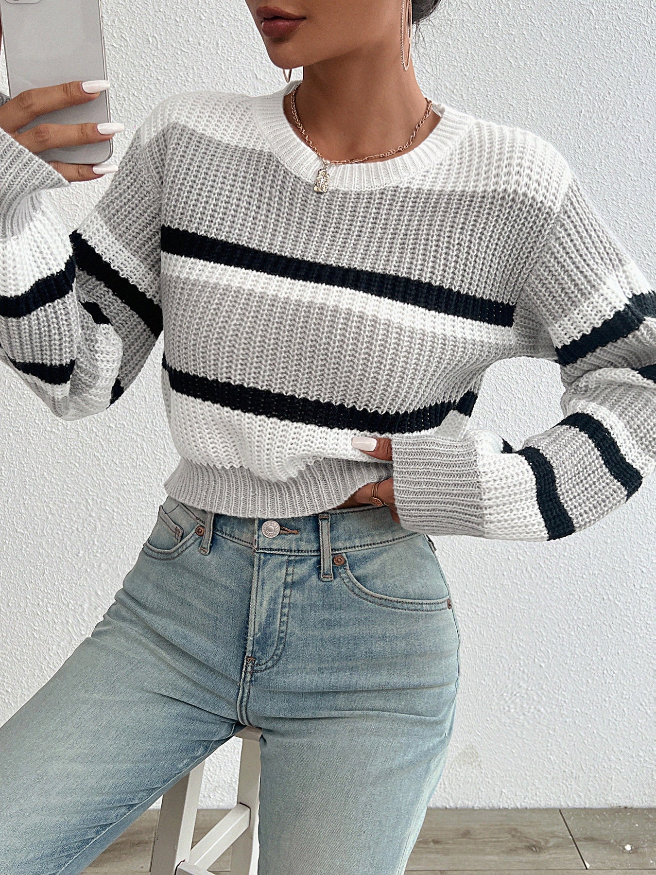 Faya™ Striped Women's Sweater