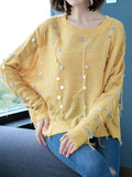 Beatrice™ Playful Sweater with Metallic Accents