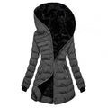 Women's Jacket | Quilted with Hood and Warm Insulation